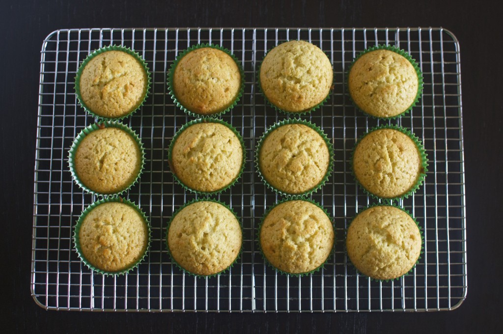 Zesty Olive Oil Cake Overhead