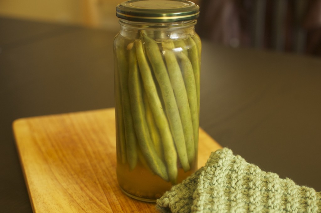 Quick Pickled Green Beans