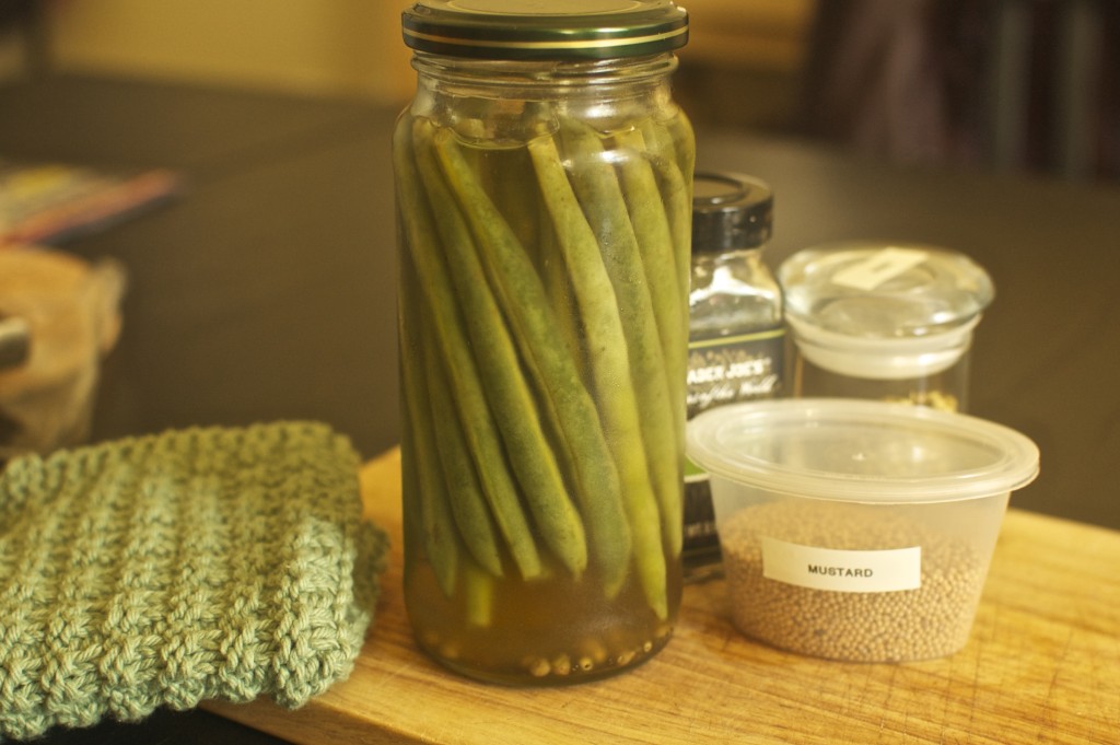 Quick Pickled Green Beans