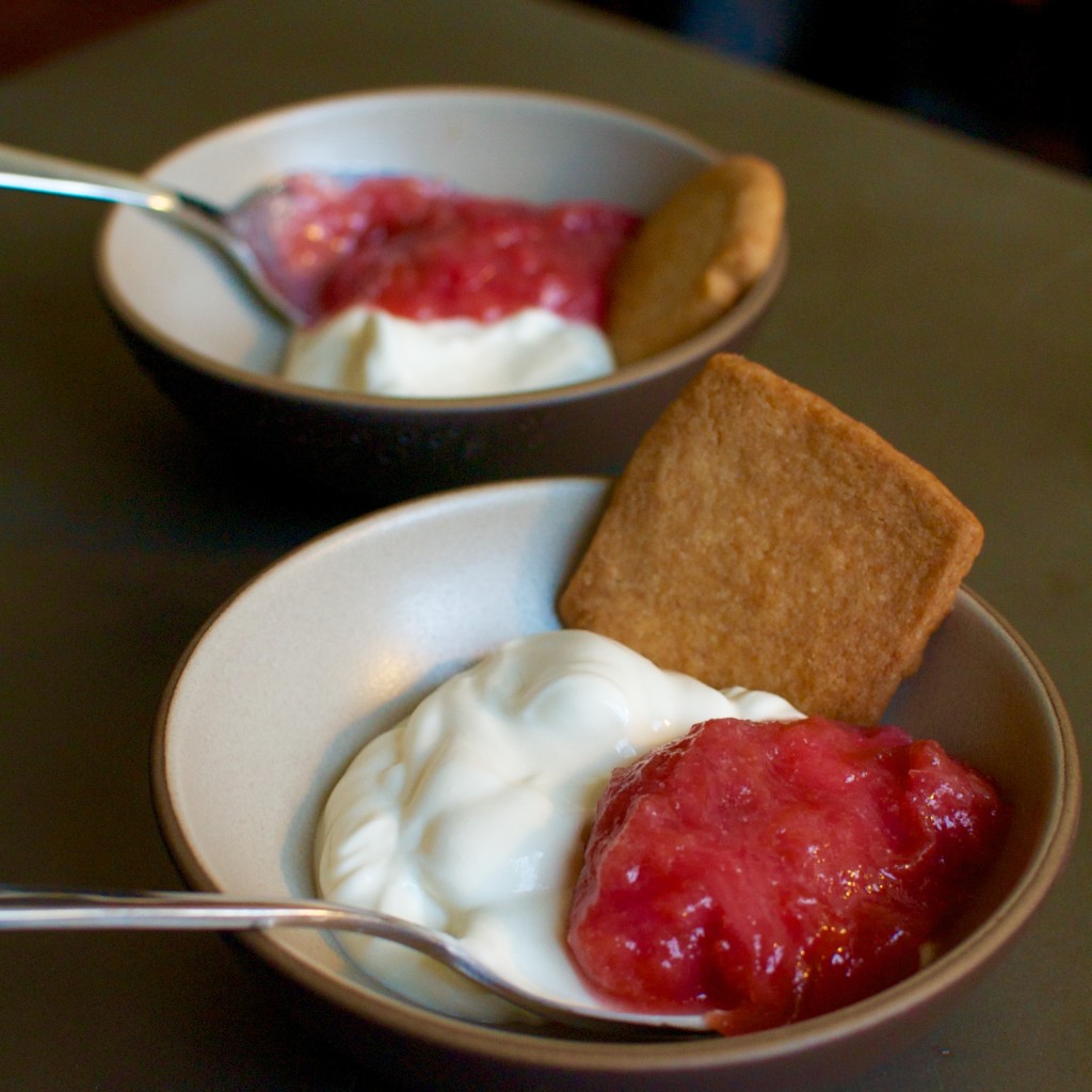 Nosherium Rhubarb Compote