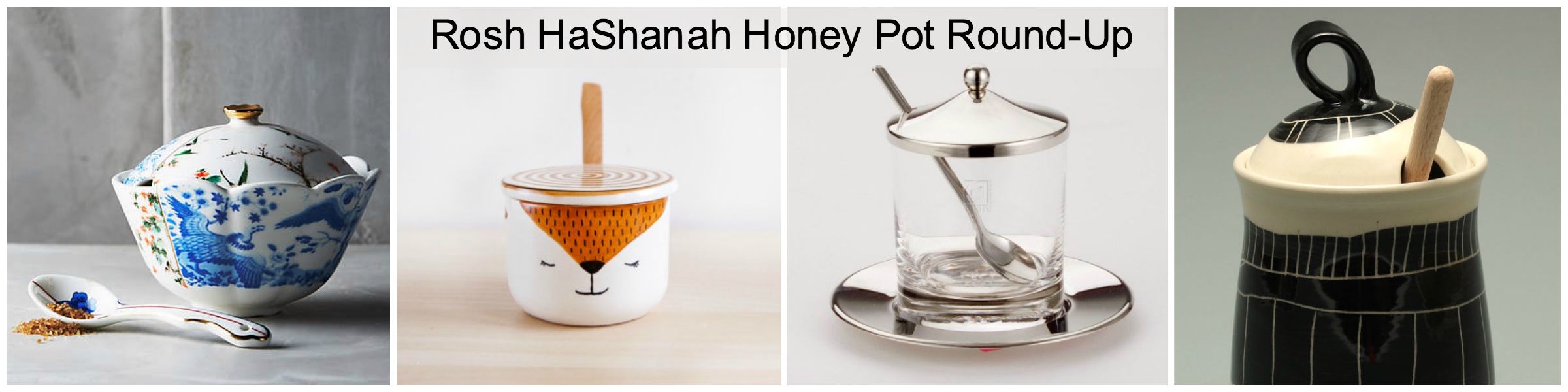 Honey Pots for Rosh Hashanah Nosherium