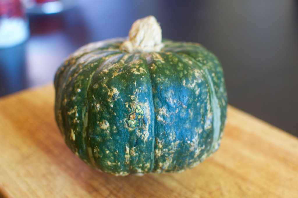 Nosherium Thanksgiving Mushroom Stuffing-Stuffed Kabocha Squash