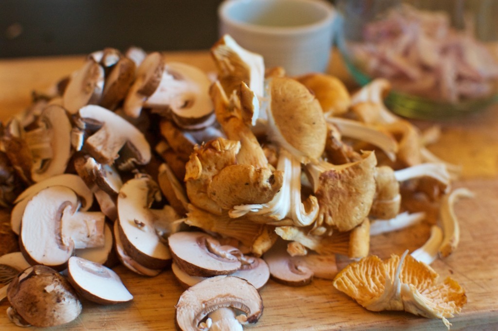 Nosherium Thanksgiving Mushroom Stuffing-Stuffed Kabocha Squash