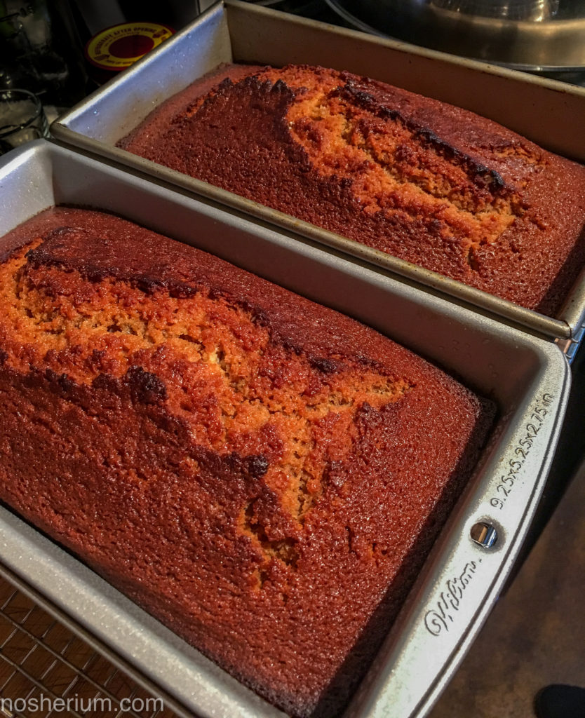 Nosherium Chai-Spice Honey Cake Loaves