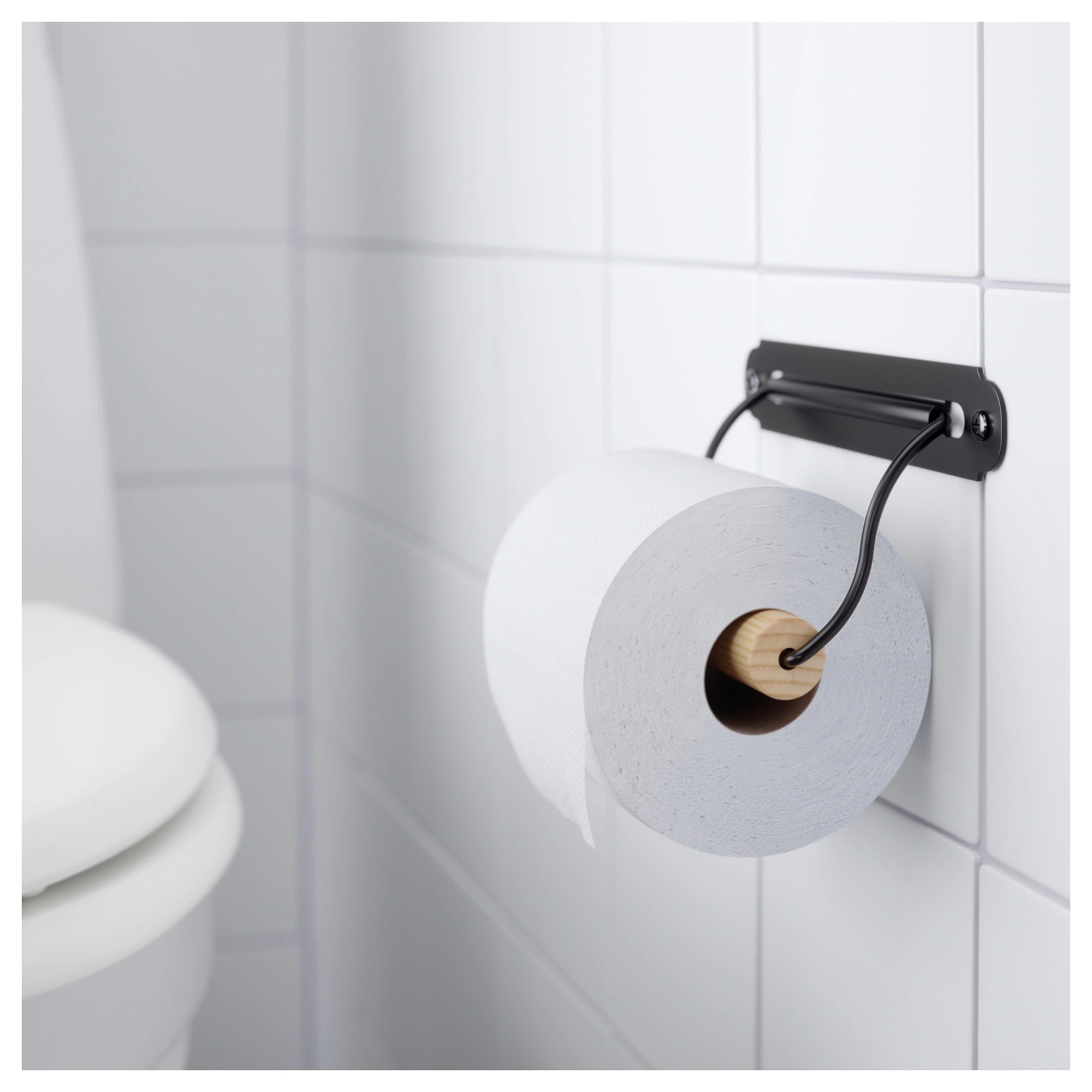 IKEA SVARTSJÖN Toilet roll holder