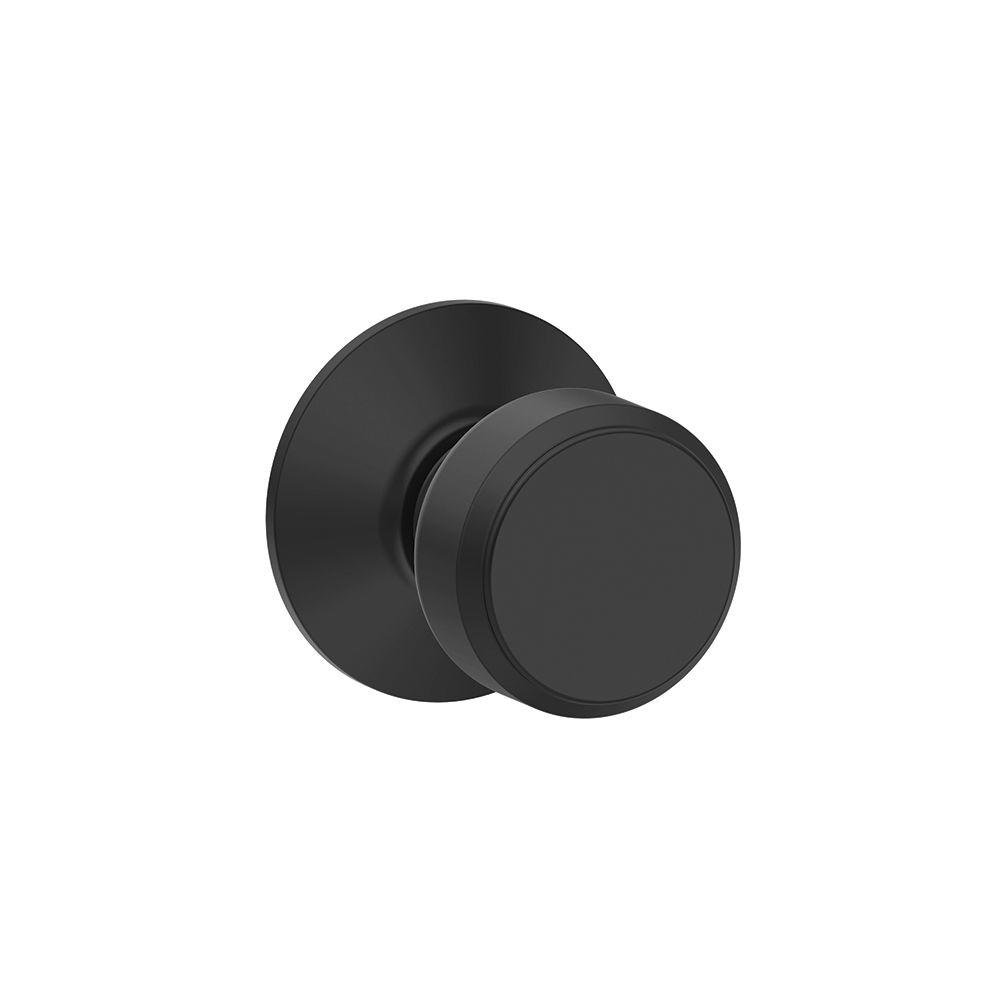 Schlage Bowery Privacy Lock Knob, Matte Black